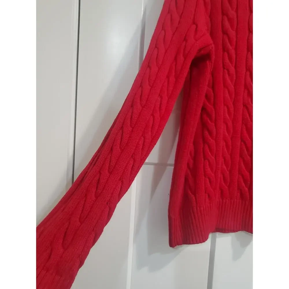 Ralph Lauren POLO Cable-knit Sweater Size Large
